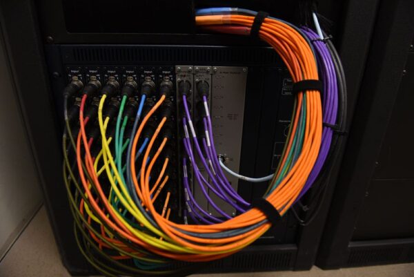 Velcro for wires in Datacom