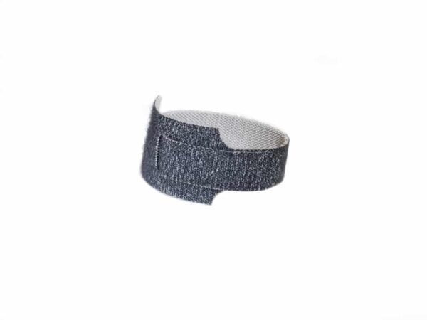 Black Low Profile Hook and Loop