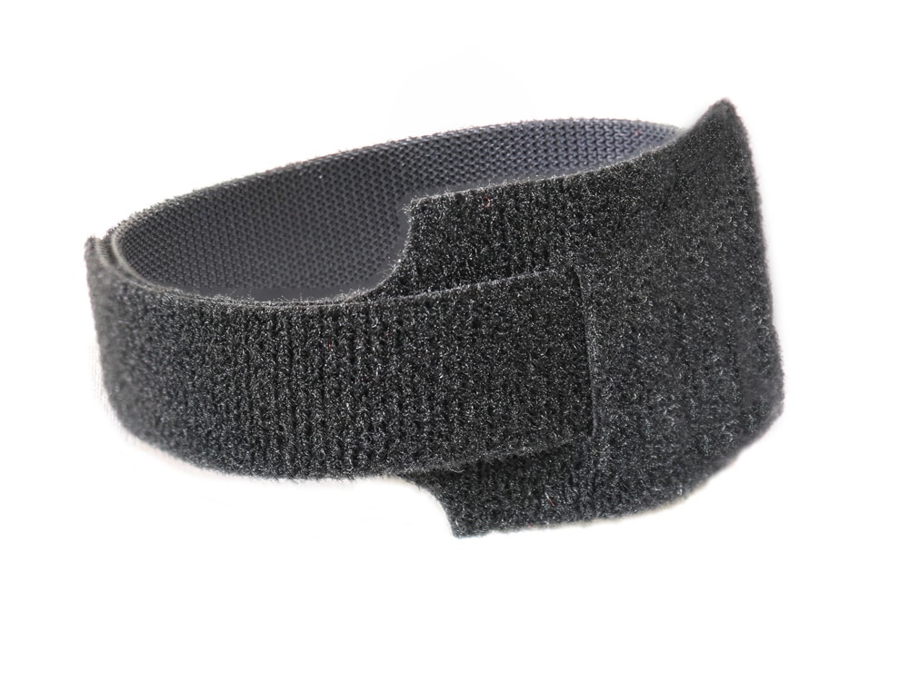 Hook and loop shop cable straps