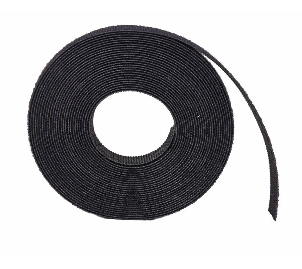 1-1/2 Wide Standard Back Loop Type 5 Length VELCRO 1005-AP-PB/L Black Nylon Woven Fastening Tape 