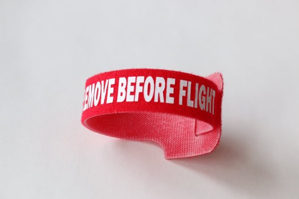 Custom Cable Tie Warnings