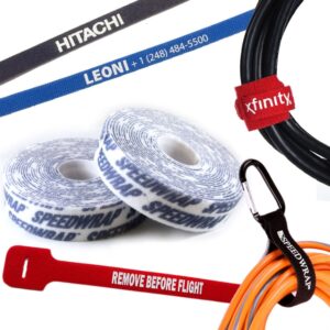 Custom printed cable ties