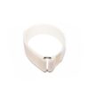 A SPEEDWRAP® High Temp Cinch Strap with a metal buckle is displayed in a circular shape on a plain white background.